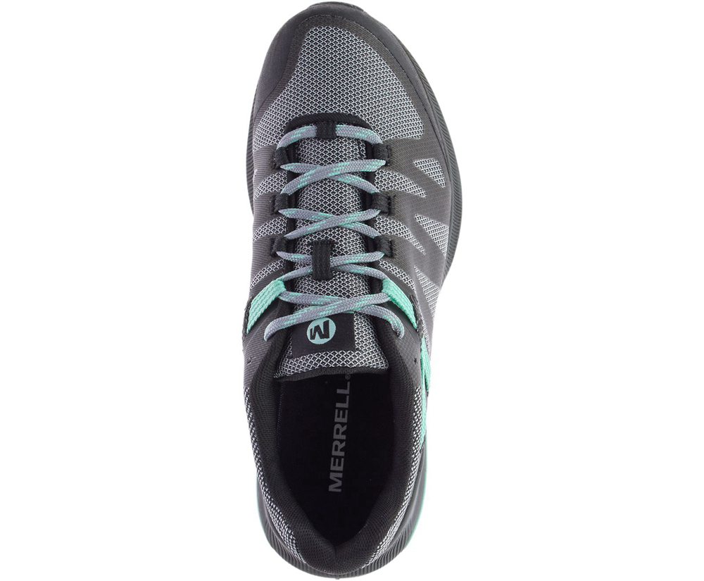 Merrell Hiking Shoes Black - Zion FST - Womens 94QRLAPOM